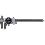 MITUTOYO 505-742-56J Dial Caliper,6 In,Black,0.100/Rev