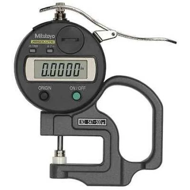 MITUTOYO 547-500S Digital Thickness Gauge,Acc +/-0.001 in - Image 2