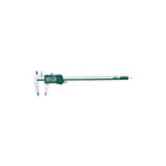 INSIZE 1196-300 Digital Caliper,2-1/2" Jaw Depth,SS