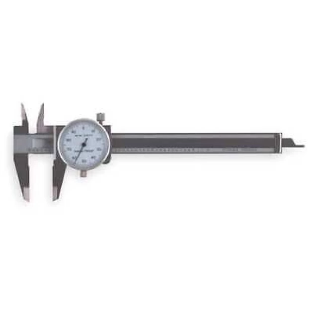 WESTWARD 6XU77 Dial Caliper,0-4 In,1.0 In Jaw - Image 2