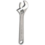 AMPCO W-73 Adj. Wrench,Aluminum Bronze,Natural,12"