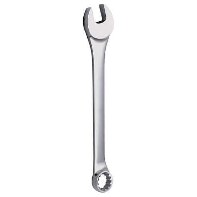 WESTWARD 33M583 Combo Wrench,SAE,Rounded,11/16"