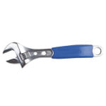 WESTWARD 1NYC7 Adj. Wrench,CV Steel,Chrome ,6-5/16"