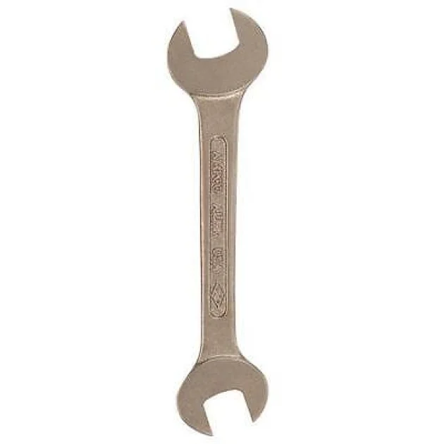 AMPCO WO-1/2X9/16 Open End Wrench,Strt,5-3/4",AlumnmBrz - Image 2