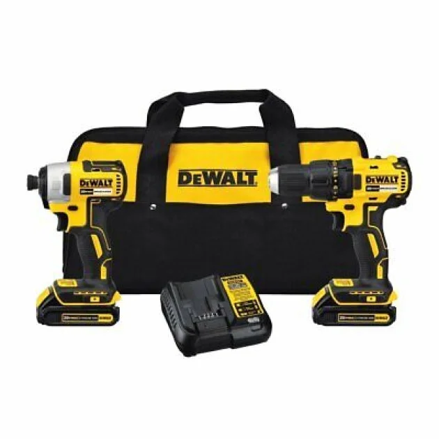 DeWALT DCK277C2 20V Drill and Impact Driver Combo Kit