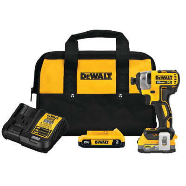 DeWALT DCF887D1E1 20V XR 1/4" Burshless Cordless Impact Driver Kit w/ 3 Speeds