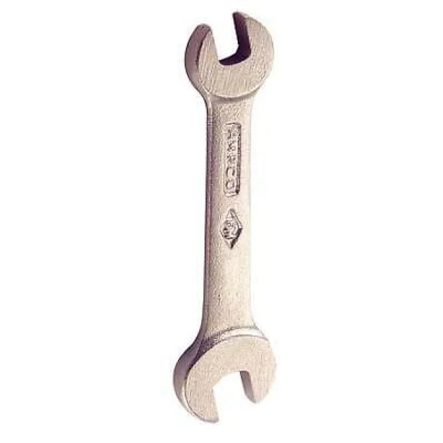 AMPCO WO-7/16X1/2 Open End Wrench,Strt,5",AlumnmBrz - Image 2