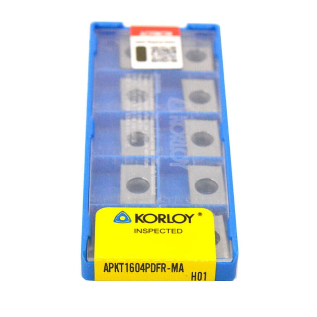 KORLOY APKT1604PDFR MA-H01 Carbide Inserts CNC TOOL # - Image 3