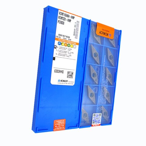 Shopping Cart 1 KORLOY VCMT160404-HMP PC9030 Carbide Inserts CNC TOOL #