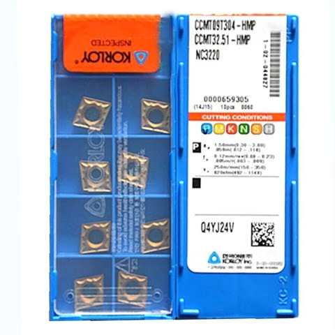 KORLOY CCMT09T304-HMP NC3220 Carbide Inserts CNC TOOL #