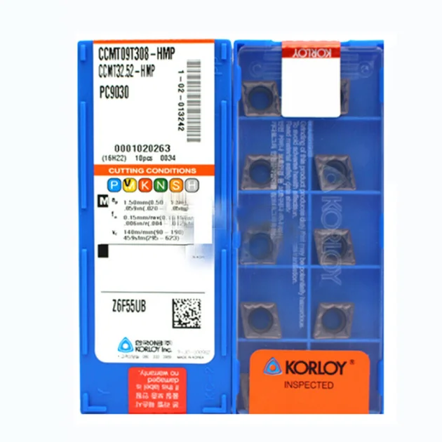KORLOY CNMG120408-HM NC3020 Carbide Inserts CNC TOOL # - Image 2